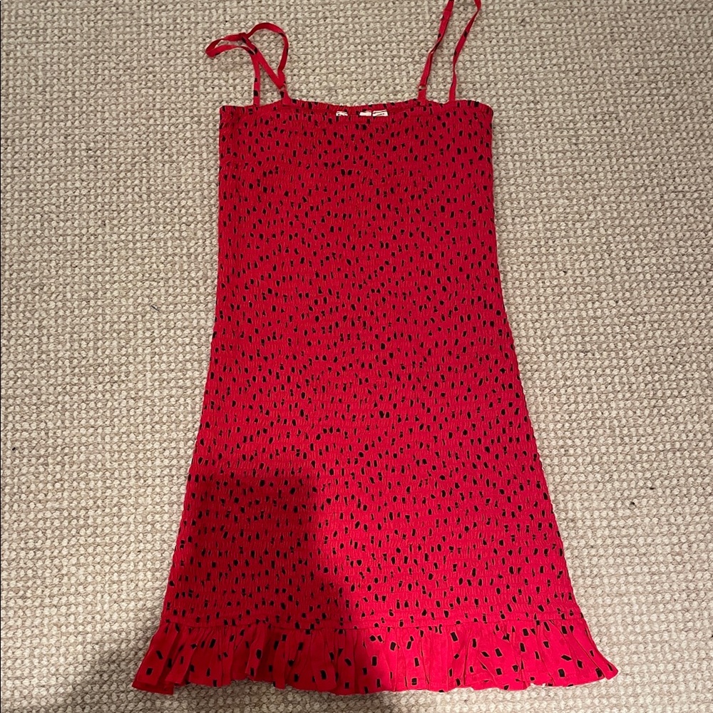 Billabong Red Dress with Black Accents